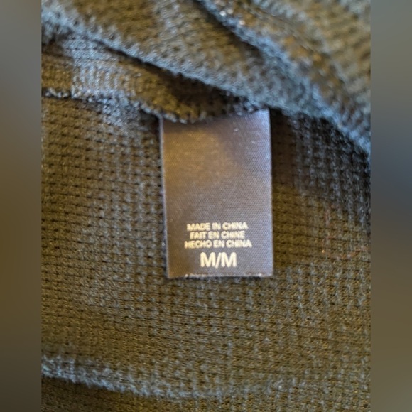 Victoria's Secret Supermodel Essentials Black Hooded Sleep  Shirt Ladies Med - Picture 7 of 12